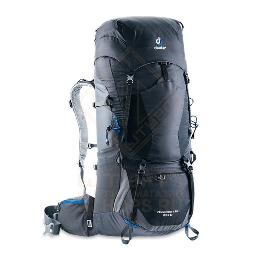 Рюкзак Deuter Aircontact Lite 65+10 л, Black/Graphite