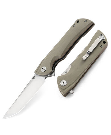 Нож складной Bestech knives BG16B-1 PALADIN Khaki G10