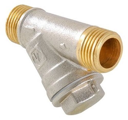 Фильтр сетчатый Valtec 1/2" НР-НР косой арт. VT.190.N.04