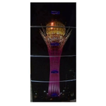 Комод ДЕКОР(моно рис) 4-х Астана черный РП-451