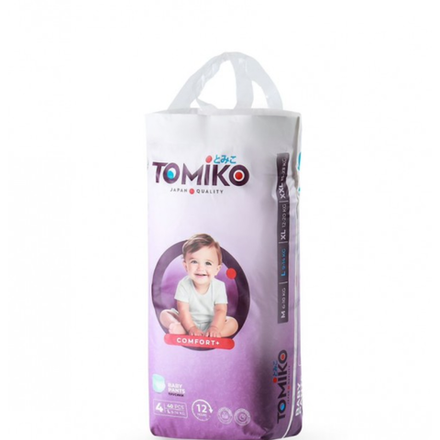 Подгузники-трусики TOMIKO Comfort+ 40 шт №4