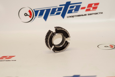 Ступица муфты 1-й и 2-й передач КПП стальная (33 шлица составной синхрон)