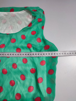 Платье ассиметричное в горох 44 размер