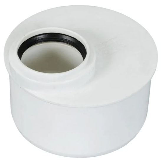 Патрубок эксцентрический Sinikon Comfort 110x50 мм канализационный (арт. 514009.K)