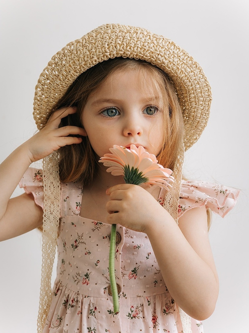 Шляпа плетеная, Бежевый