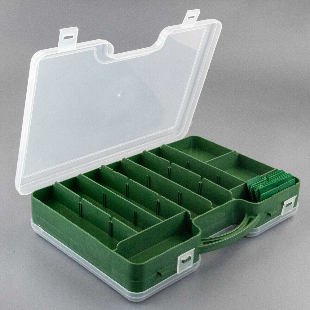 Кейс двухсторонний с ручкой Три Кита КД-1 (290*210*60мм)