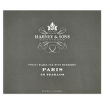Harney & Sons, Фруктовый черный чай с бергамотом, Париж, 50 чайных пакетиков, 90 г (3,17 унции)