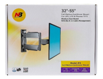 Кронштейн для телевизора NB поворотный диагональ 32"-65"
