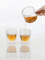 Чашка из боросиликатного стекла с двойными стенками 300 мл