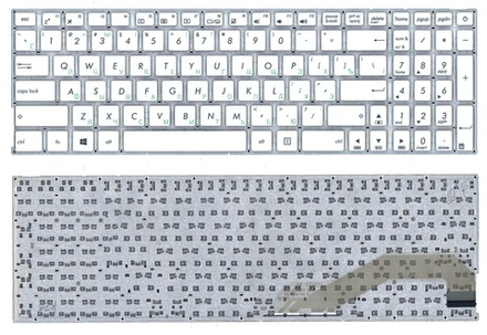 Клавиатура для ноутбука Asus A540, D540, F540, K540, R540, X540 БЕЛАЯ