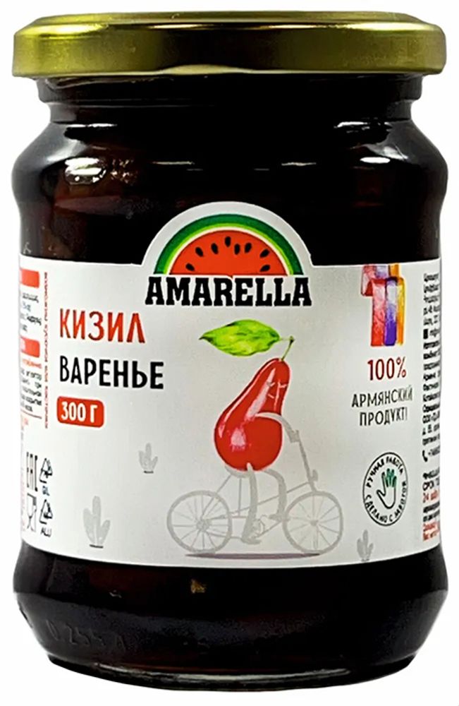 Варенье из кизила Amarella 300г