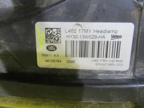 Фара правая Land-Rover Discovery 5 (2016-2021) LED