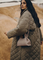 Сумка Polene Numéro Neuf Mini EDITION TEXTURED TAUPE