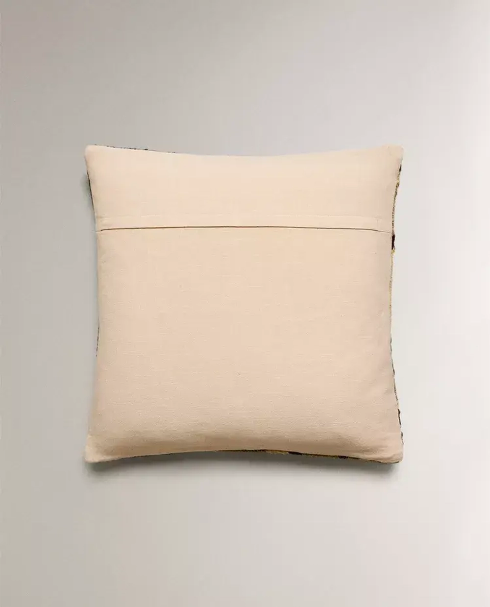 ZARA HOME НАВОЛОЧКА ДЛЯ ДЕКОРАТИВНОЙ ПОДУШКИ С ЦВЕТОЧНЫМИ МОТИВАМИ, СВЕТЛО-БЕЖЕВЫЙ