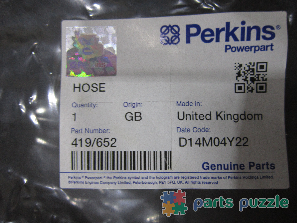 Шланг воздушной системы / HOSE АРТ: 419/652