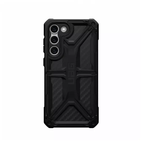 Чехол Uag Monarch для Samsung Galaxy S23, карбон (Carbon Fiber)