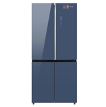 Холодильник (Side-by-Side) Weissgauff WCD 590 NoFrost Inverter Premium EcoFresh Gold Glass (q)