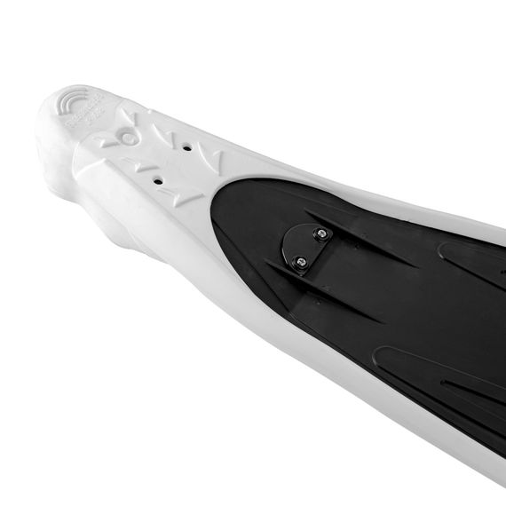 Ласты Scorpena F1 Short черные с белыми калошами