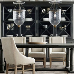 Светильник 33см Restoration Hardware Овал США фото