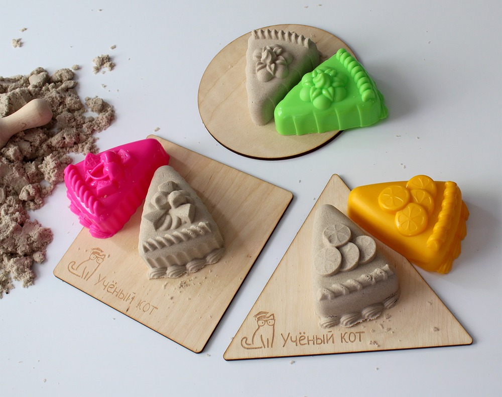 Набор Учёный кот для кинетической песочницы "КОНДИТЕР"