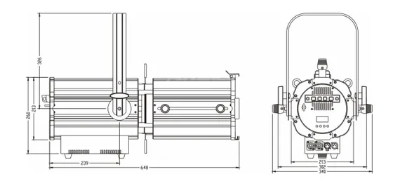 Anzhee PRO Profile 400 RGBAL ZOOM MK II
