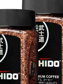 Кофе растворимый BUSHIDO 2 банки по 100 гр