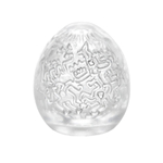 Мастурбатор-яйцо Keith Haring EGG PARTY (Цвет: белый)