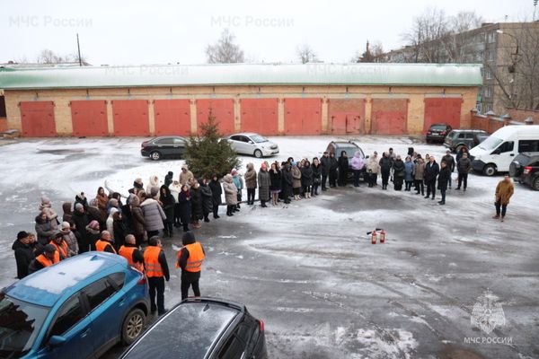 Ежеквартальная тренировка по эвакуации состоялась в Подмосковье