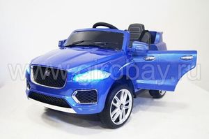 Детский электромобиль River Toys JAGUAR P111BP синий