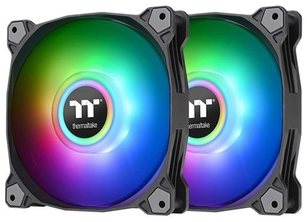 Thermaltake Pure Duo 12 ARGB Sync Radiator Fan черный