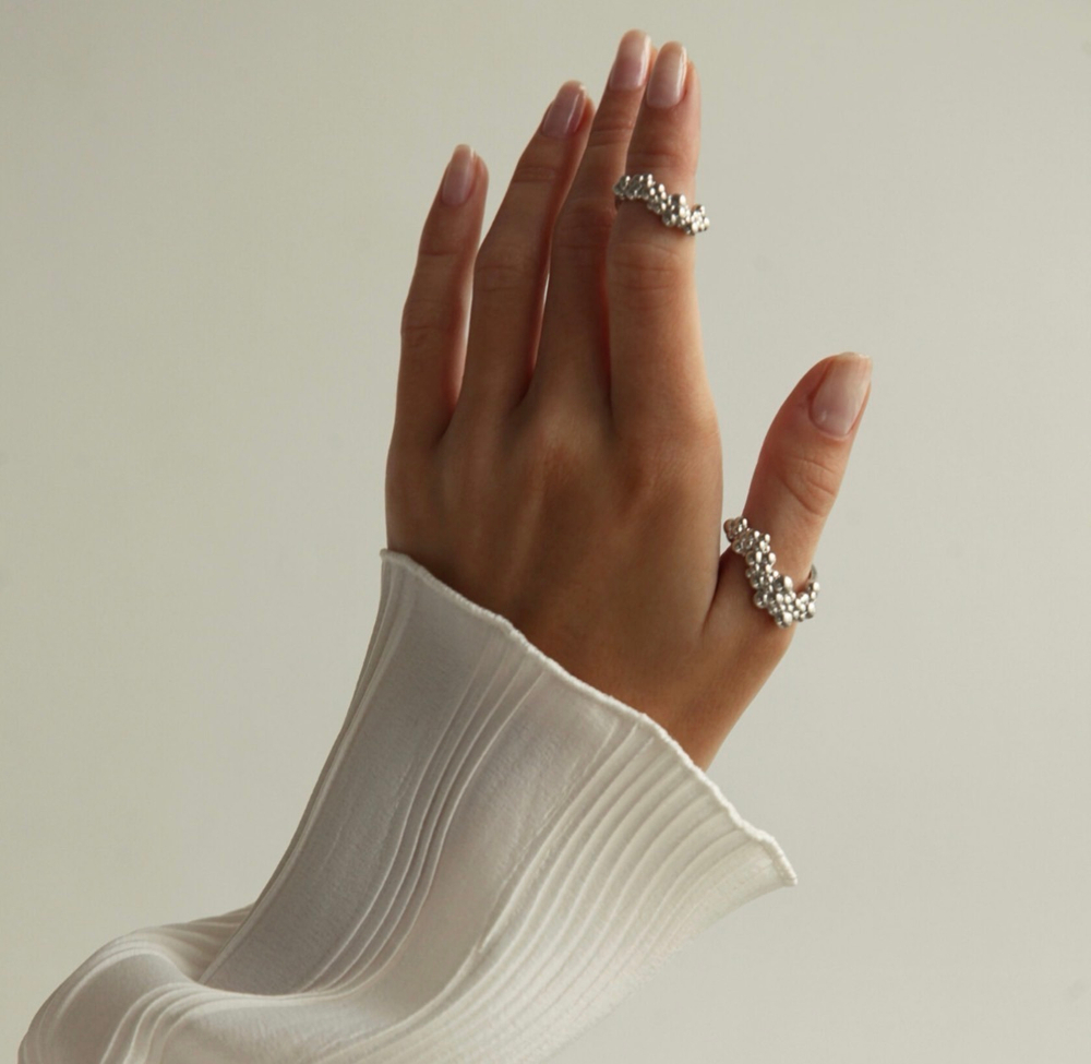 кольцо syren серебро