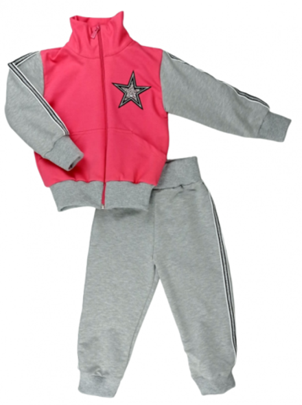 Спортивный костюм 0209/25 (меланж, коралл)