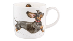 Кружка 310мл Royal Worcester Забавная фауна Веселая такса