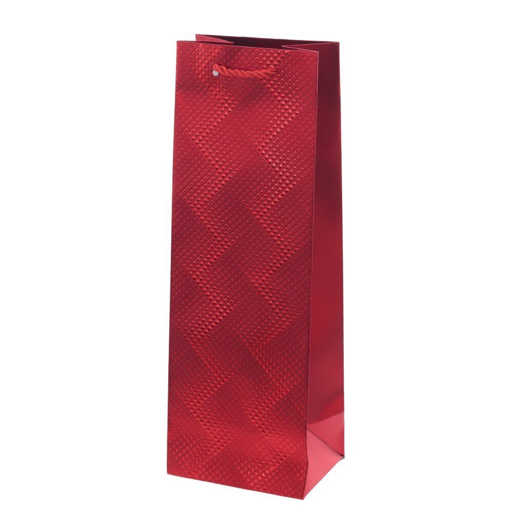 GAEM Пакет подарочный для бутылок (бумага 210г/м2, блок микс 12шт), L12 W9 H35 см, 4в.