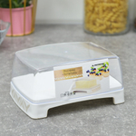 Масленка "Эстетика" (бело-бежевый)