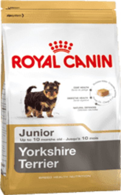 Сухой корм ROYAL CANIN Yorkshire Terrier Puppy для щенков породы йоркширский терьер, пакет 500г