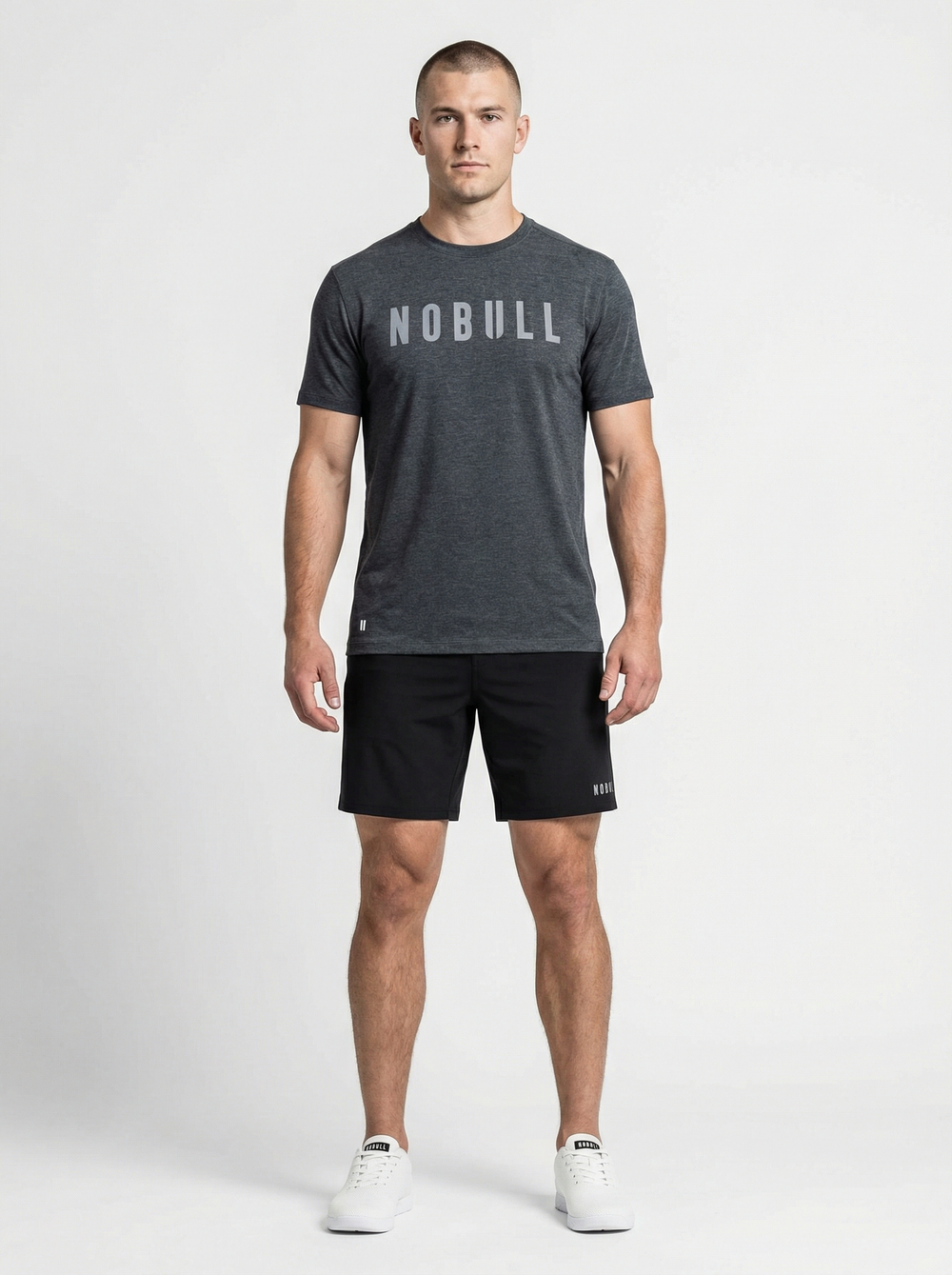 Футболка NOBULL тёмно-голубая