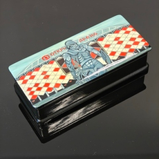 Шкатулка Палех "Стадион в Тушино"