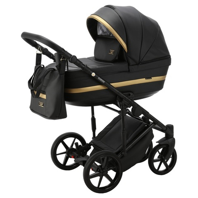 Adamex Rimini Deluxe RI-203 (3в1) Черная экокожа