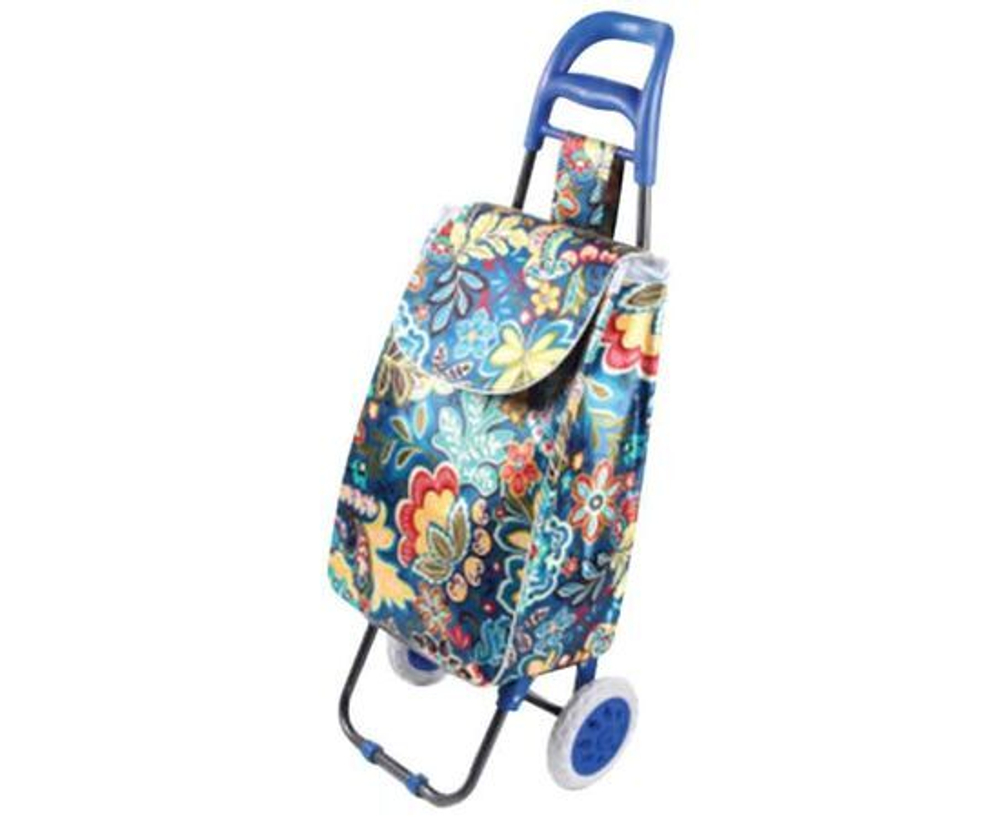 Тележка сумка на колесах хозяйственная складная на колесиках для продуктов грузовая 30 кг Сказка А2S-25 093589