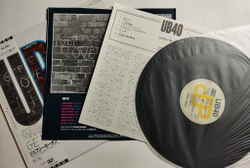 Винтажная виниловая пластинка LP UB40 Geffery Morgan (Japan 1984)