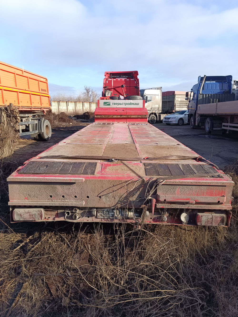 Тверьстроймаш 9939* Полуприцеп тяжеловоз 5 осей 993951-0022 (Раздвижной)