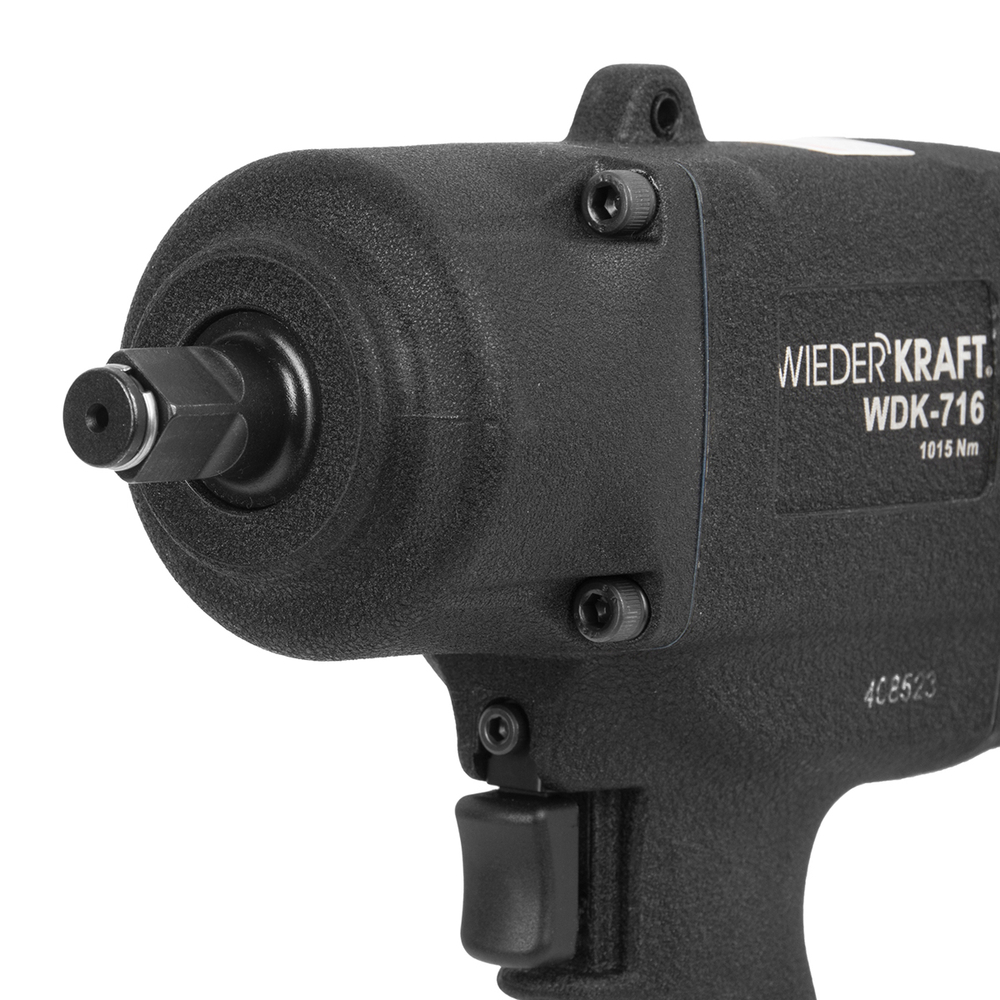 WDK-716 Гайковерт пневматический ударный, привод 1/2", 1015 Нм
