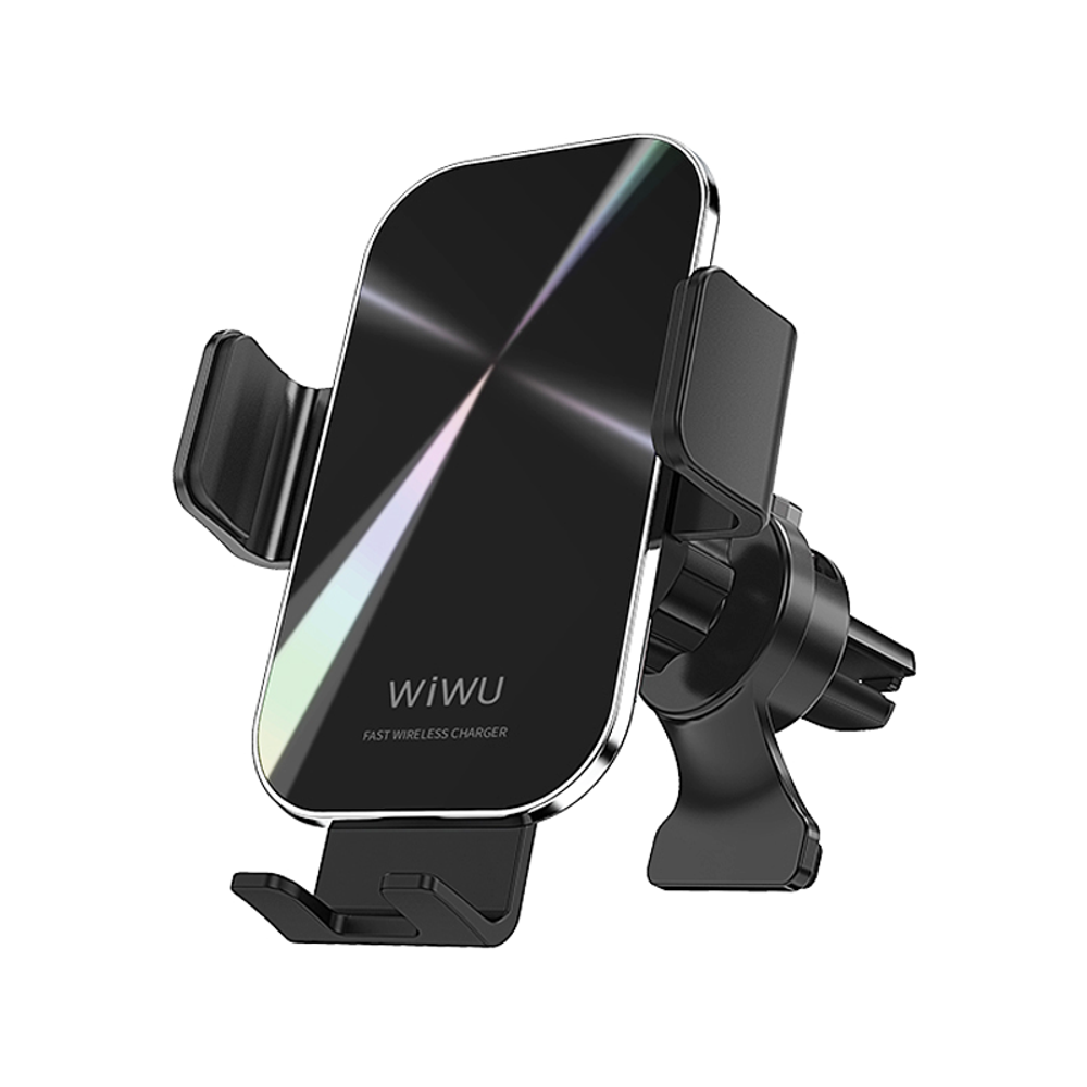 Автомобильный Держатель С Беспроводной Зарядкой Wiwu Wireless Charger Mount CH 307 Black