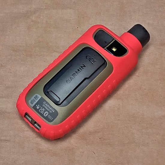 Чехол для Garmin GPSMAP 67/66 силиконовый (Красный)