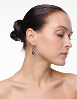 Серьги из аметиста