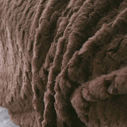 Плед 220х240 Sofi De MarkO Аврил коричневый