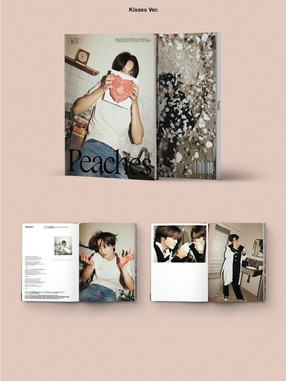 Альбом KAI - Peaches 2nd Mini Album PHOTOBOOK PEACHES Version