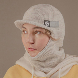 Шапка Fisherman Balaklava GO бежевый меланж