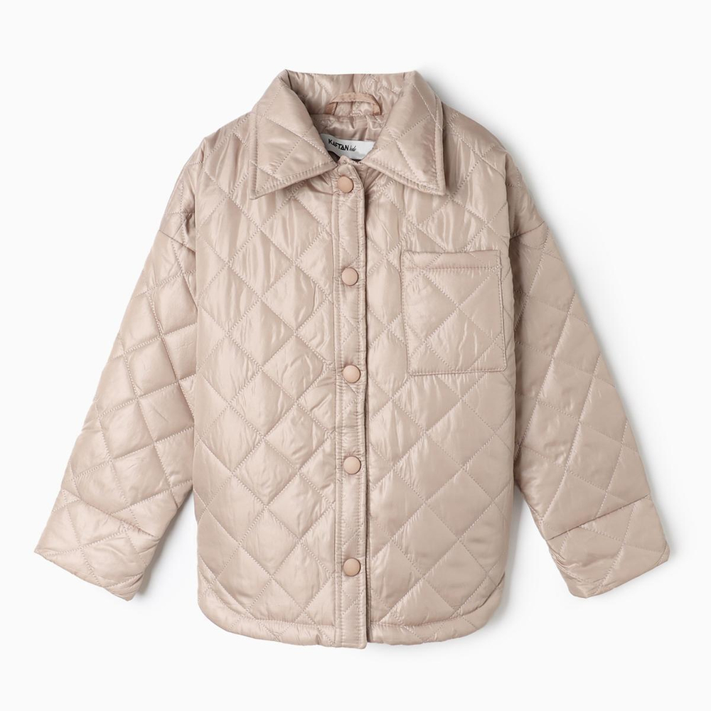Куртка детская KAFTAN р. 36 (134-140 см), бежевый 9945861